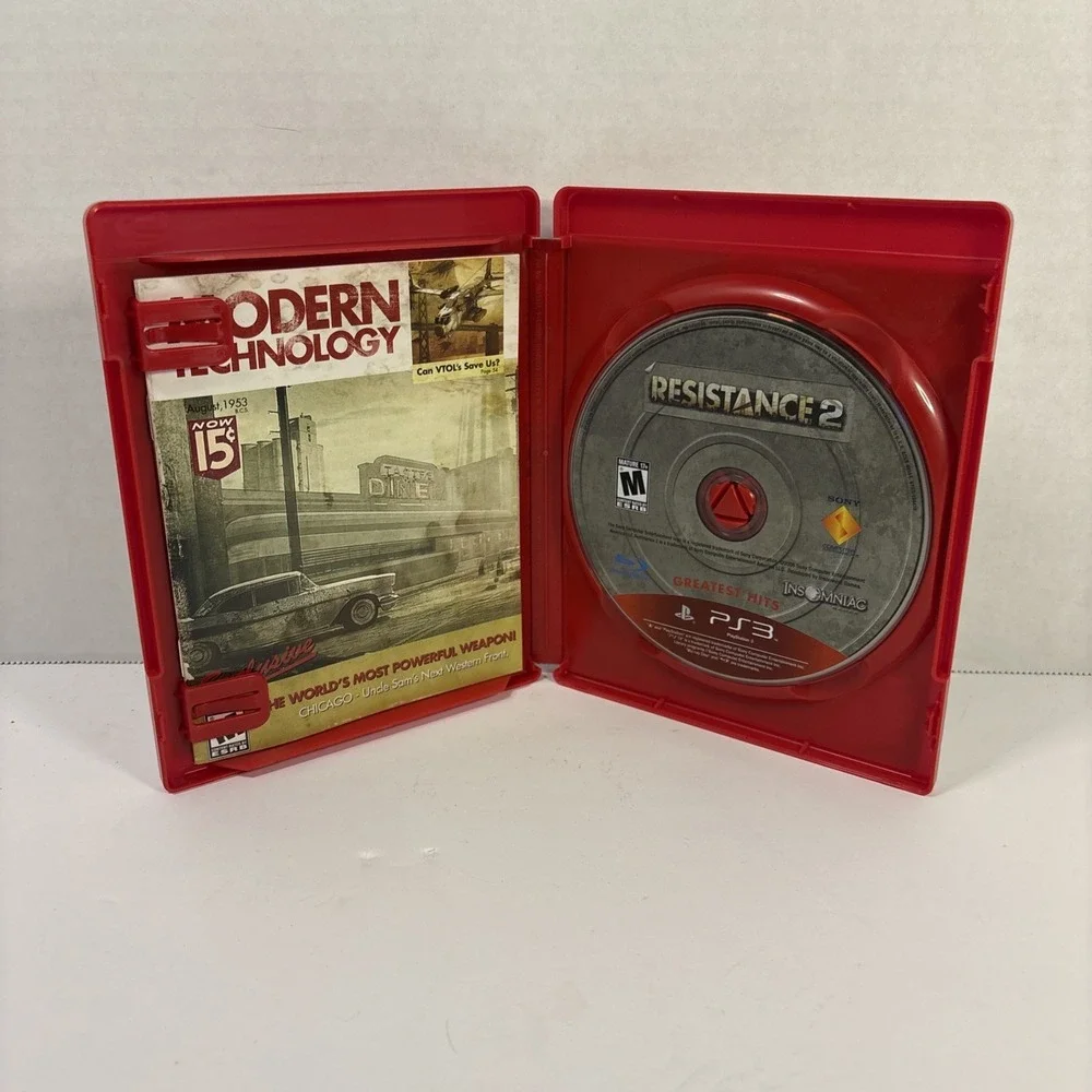 Resistance 2 Sony PlayStation 3 PS3 Greatest Hits Insomniac Games CIB Complete